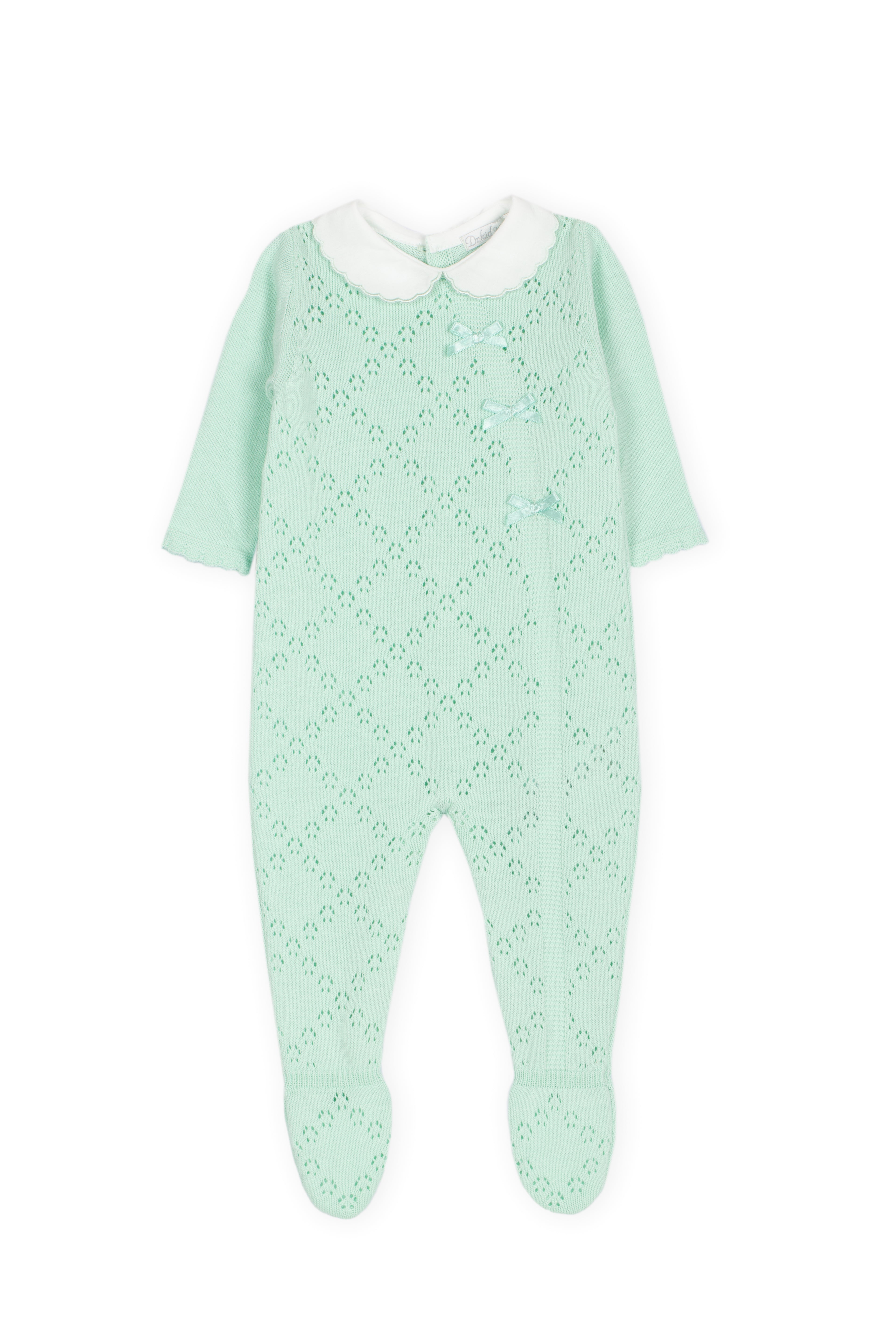Newborn Babygrow Verde Água Cl