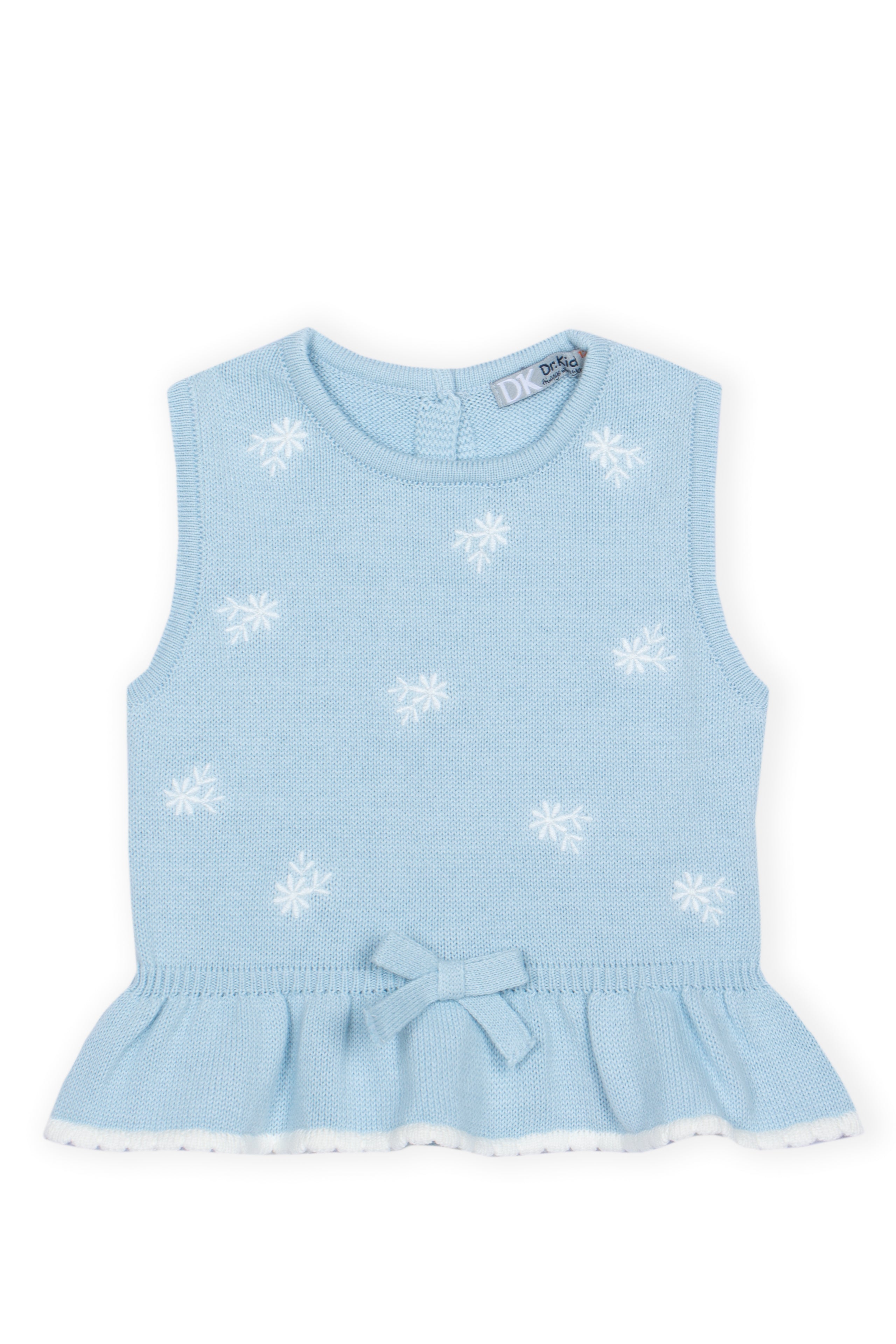 Girl Top Azul Medio