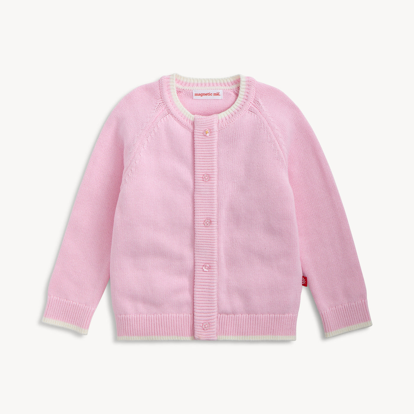 Magnetic Cardigan Pink