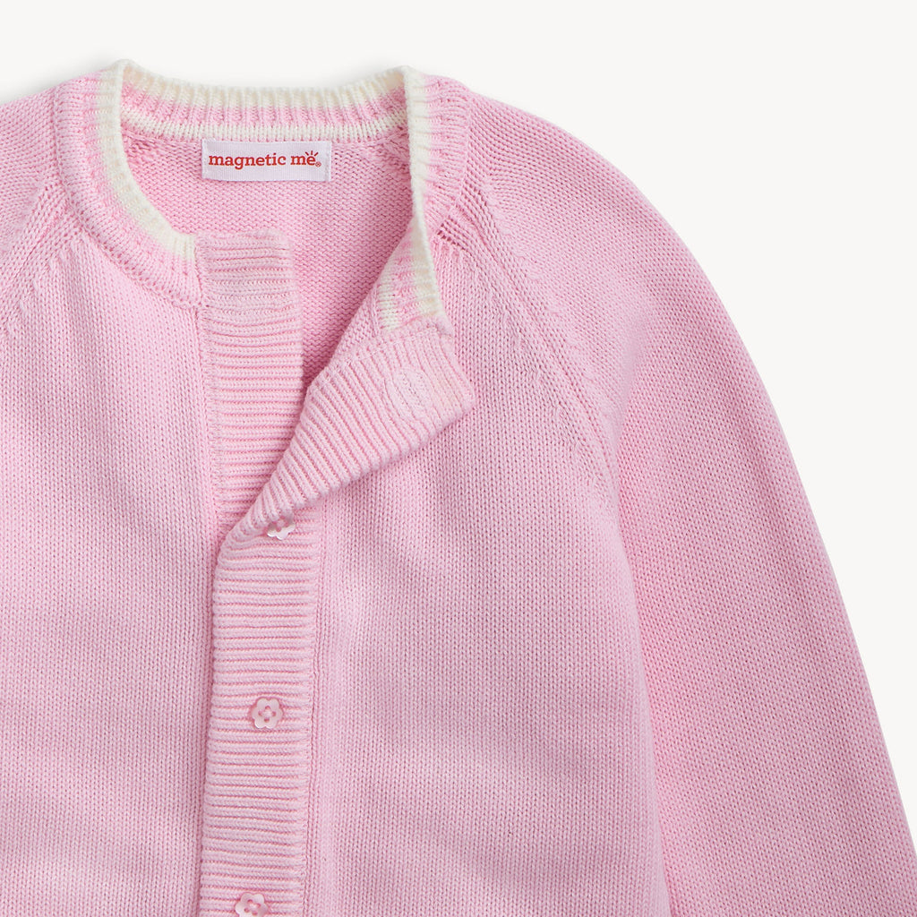 Magnetic Cardigan Pink