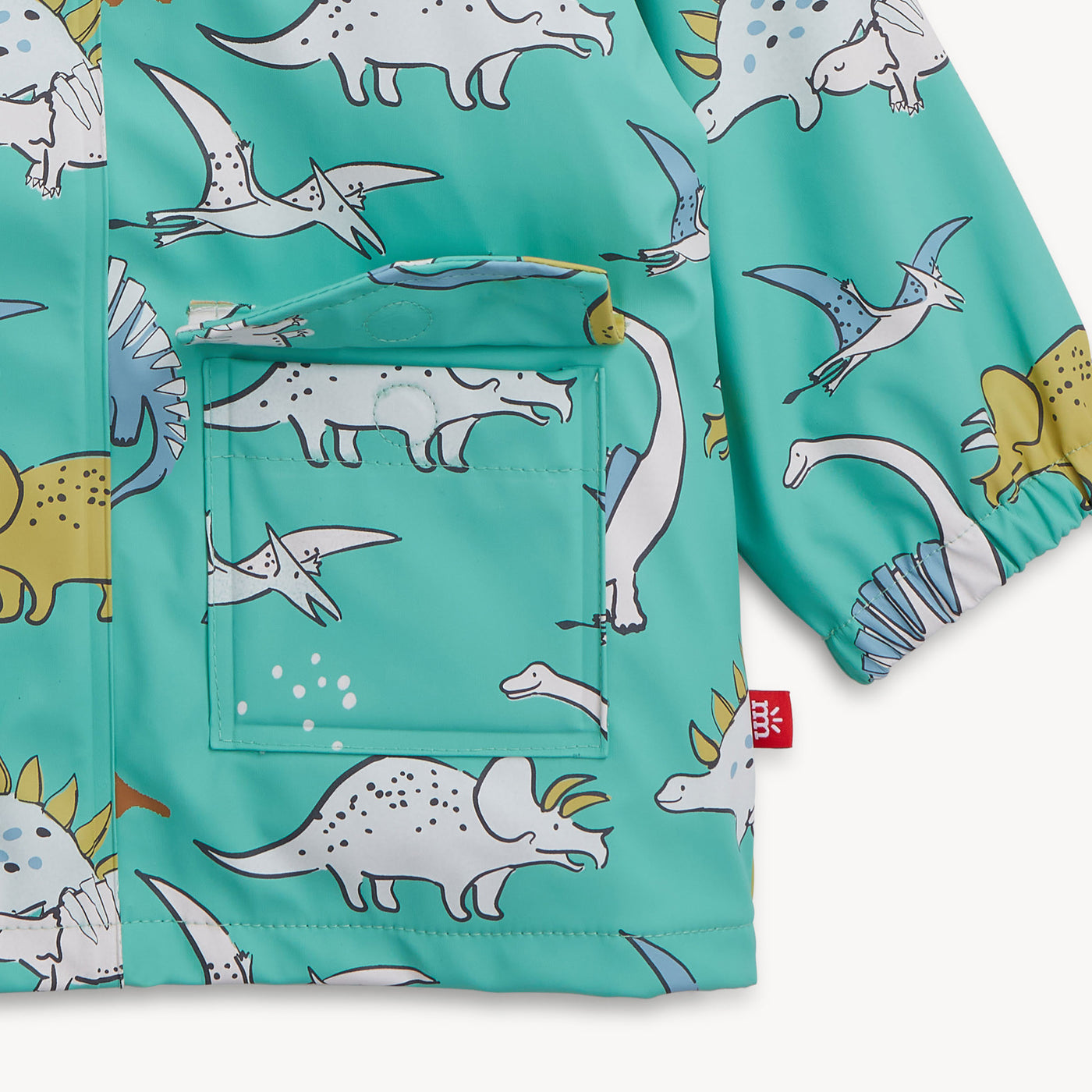 All Over Dino Color Changing Raincoat