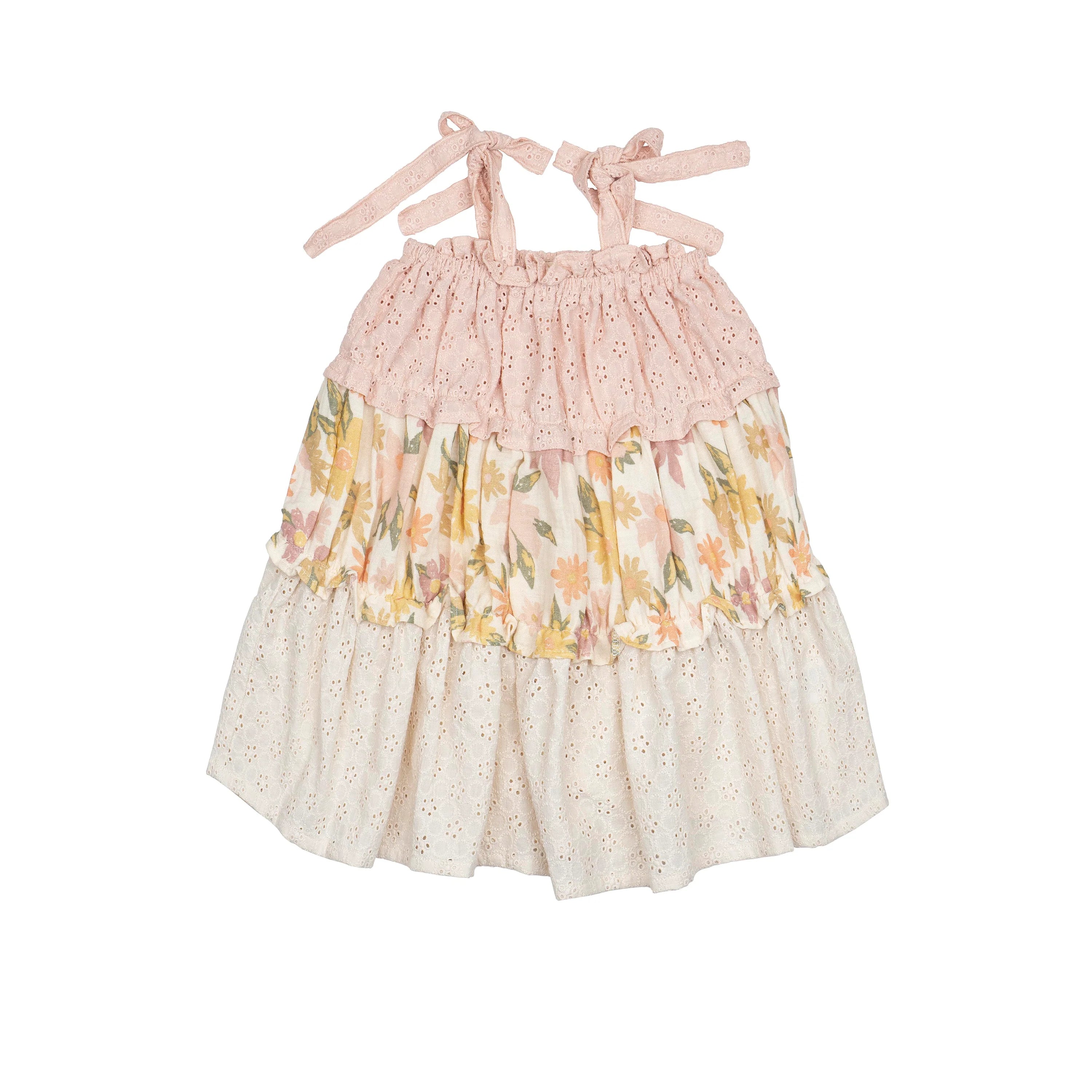 Amber Dress - Mauve Meadow