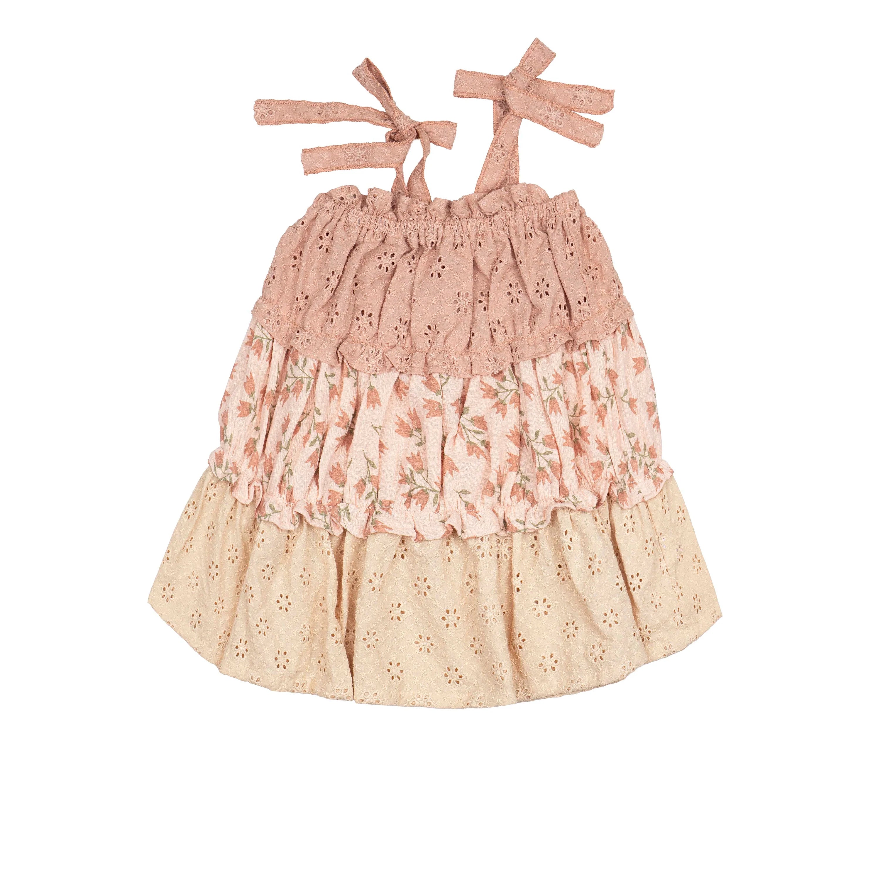 Amber Dress - Dainty Flowers