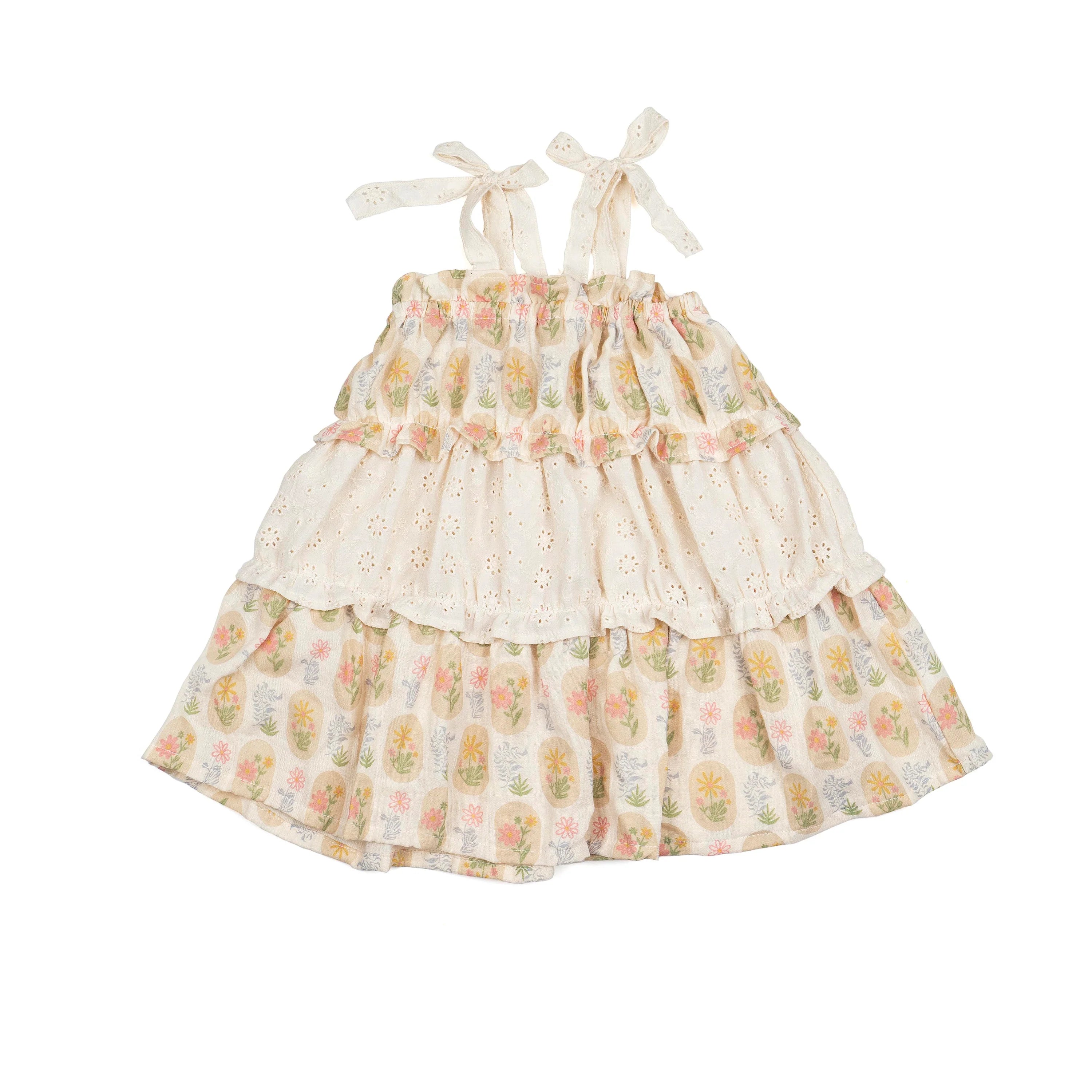 Amber Dress in Early Blooms