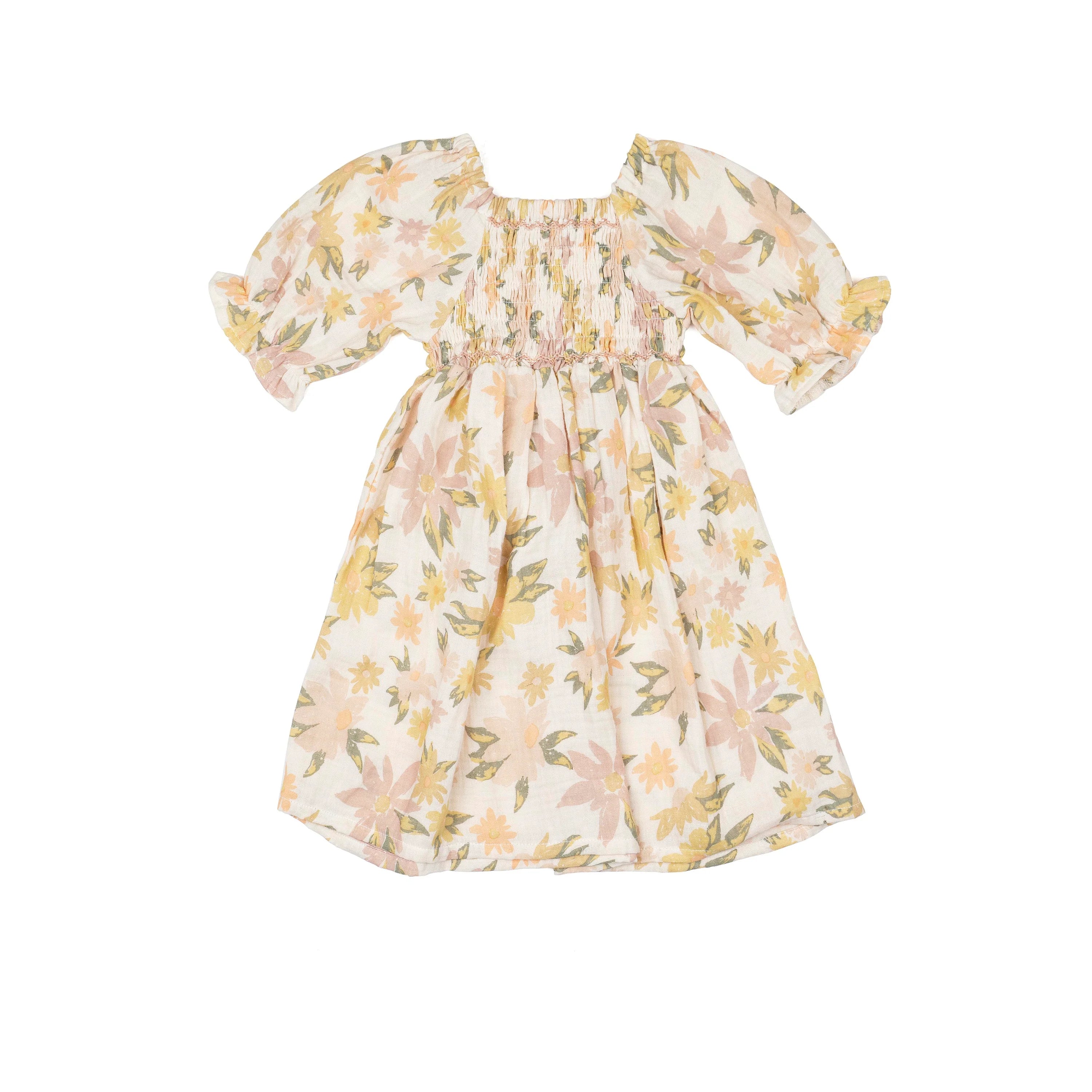 Ivy Dress - Mauve Meadow