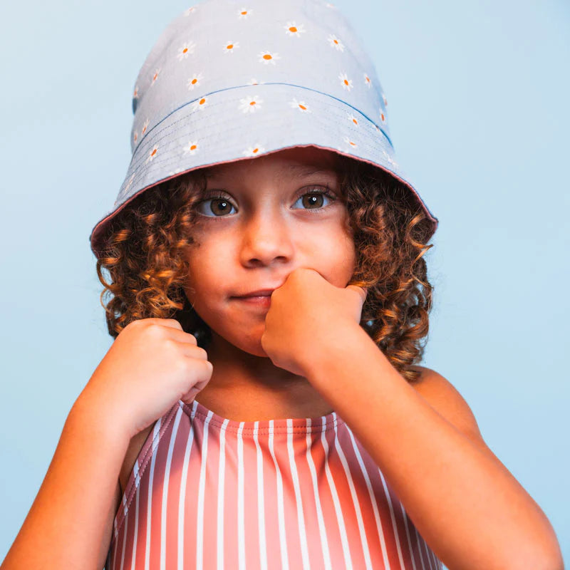Daisy Flower | Multicolored UV Reversible Sun Hat