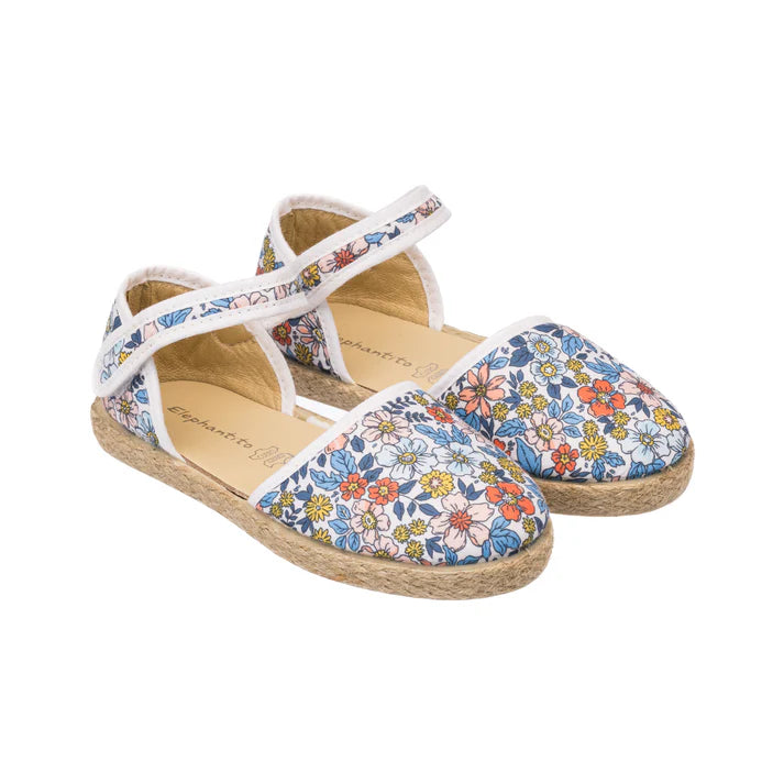 FLORAL ESPADRILLE BLUE FLORAL