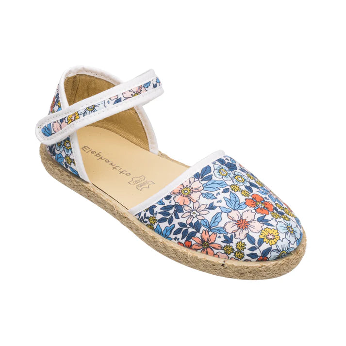 FLORAL ESPADRILLE BLUE FLORAL