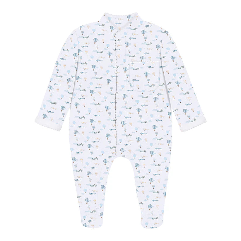 Little Airplanes Pima Baby Pijama
