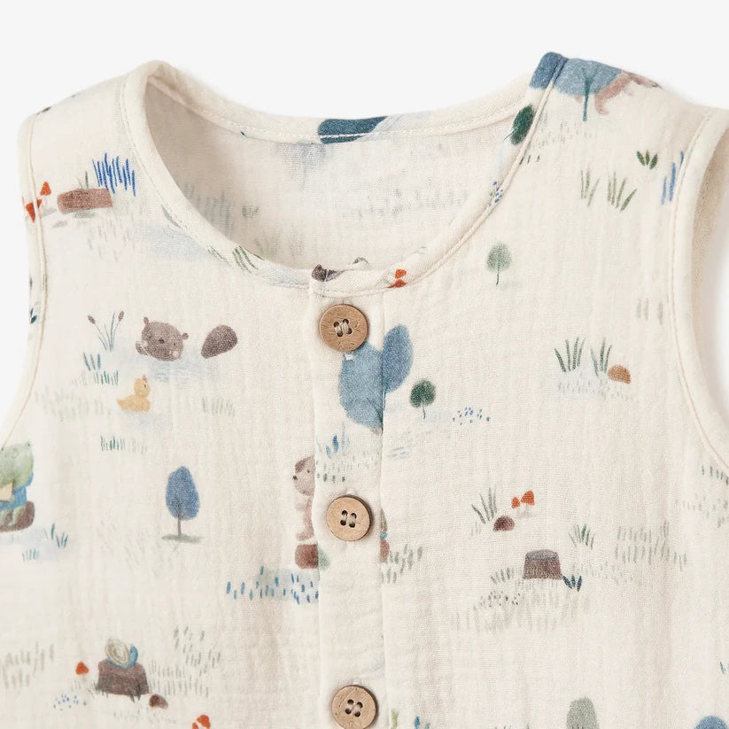 Pond Friends Organic Muslin Shortall