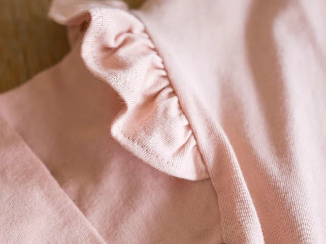 Ruffle Everyday Top - Desert Rose