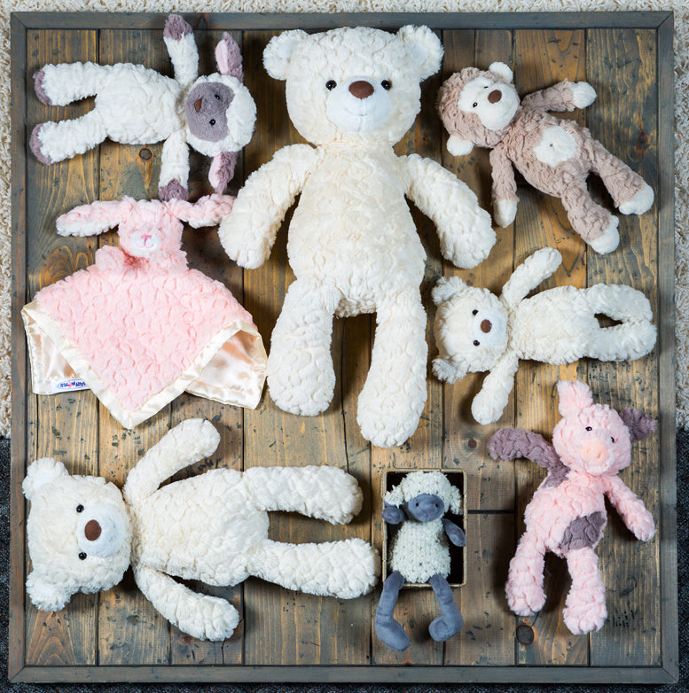 Putty Nursery Bunny Character Blanket – 13×13