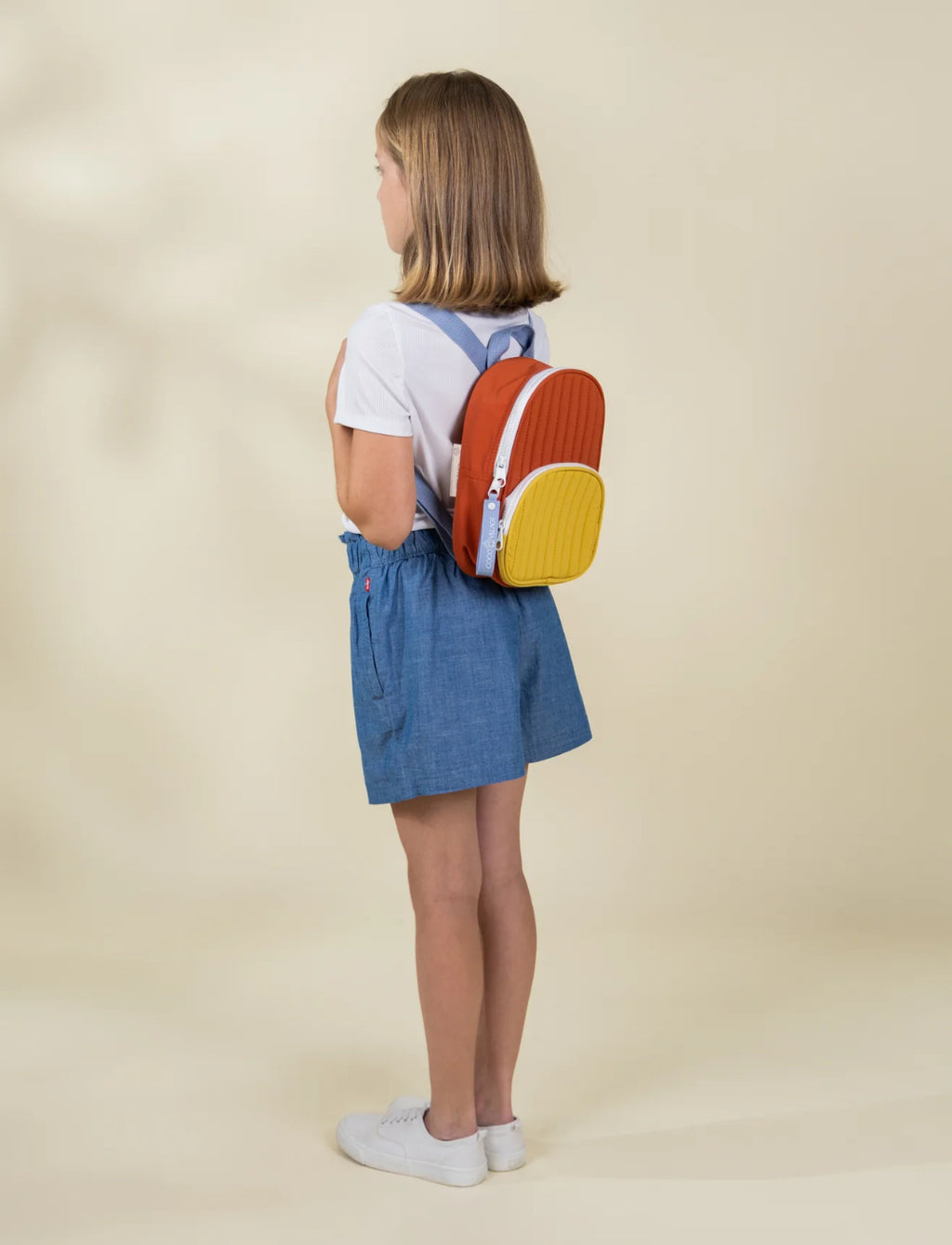 Washable Nylon Small Backpack - Heritage