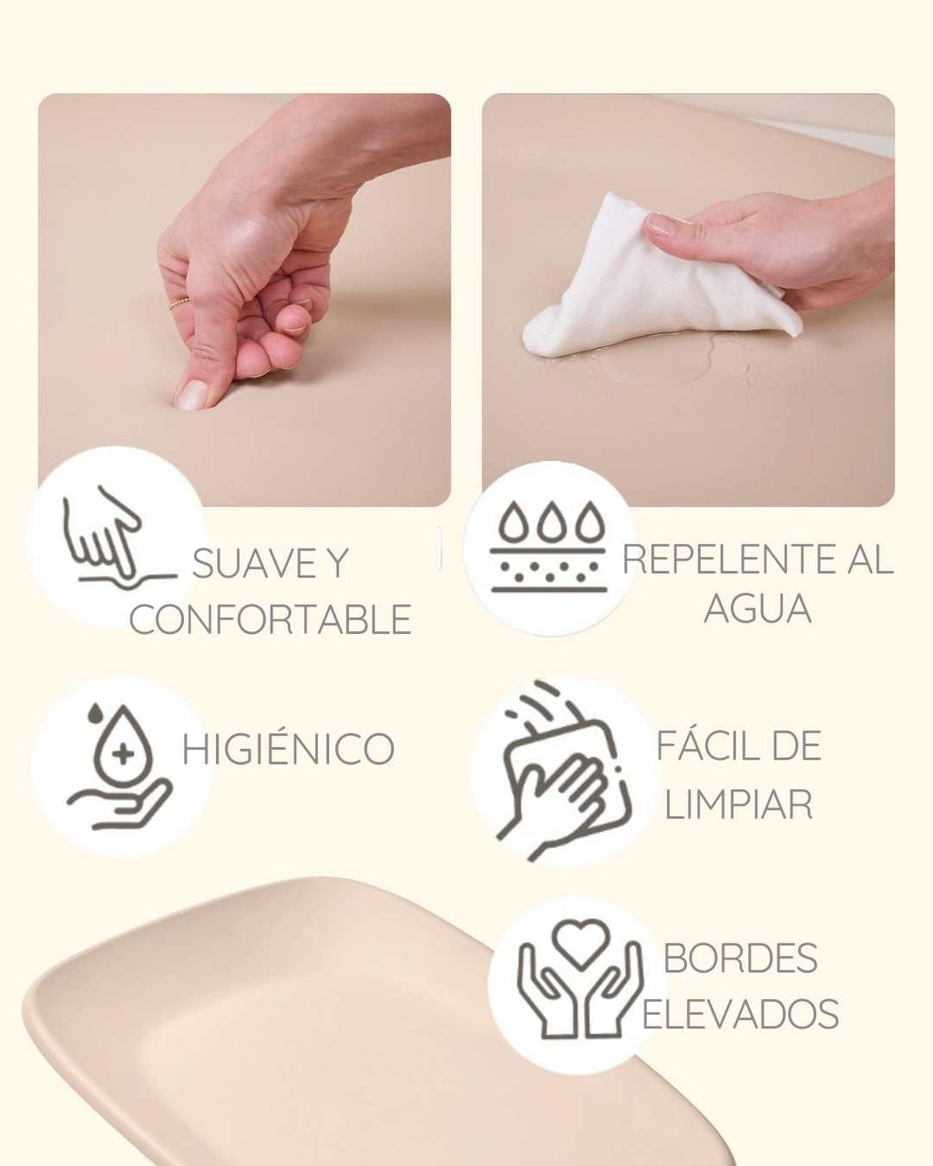 Changing Pad Softy - SOFTY - 70 x 50 cm