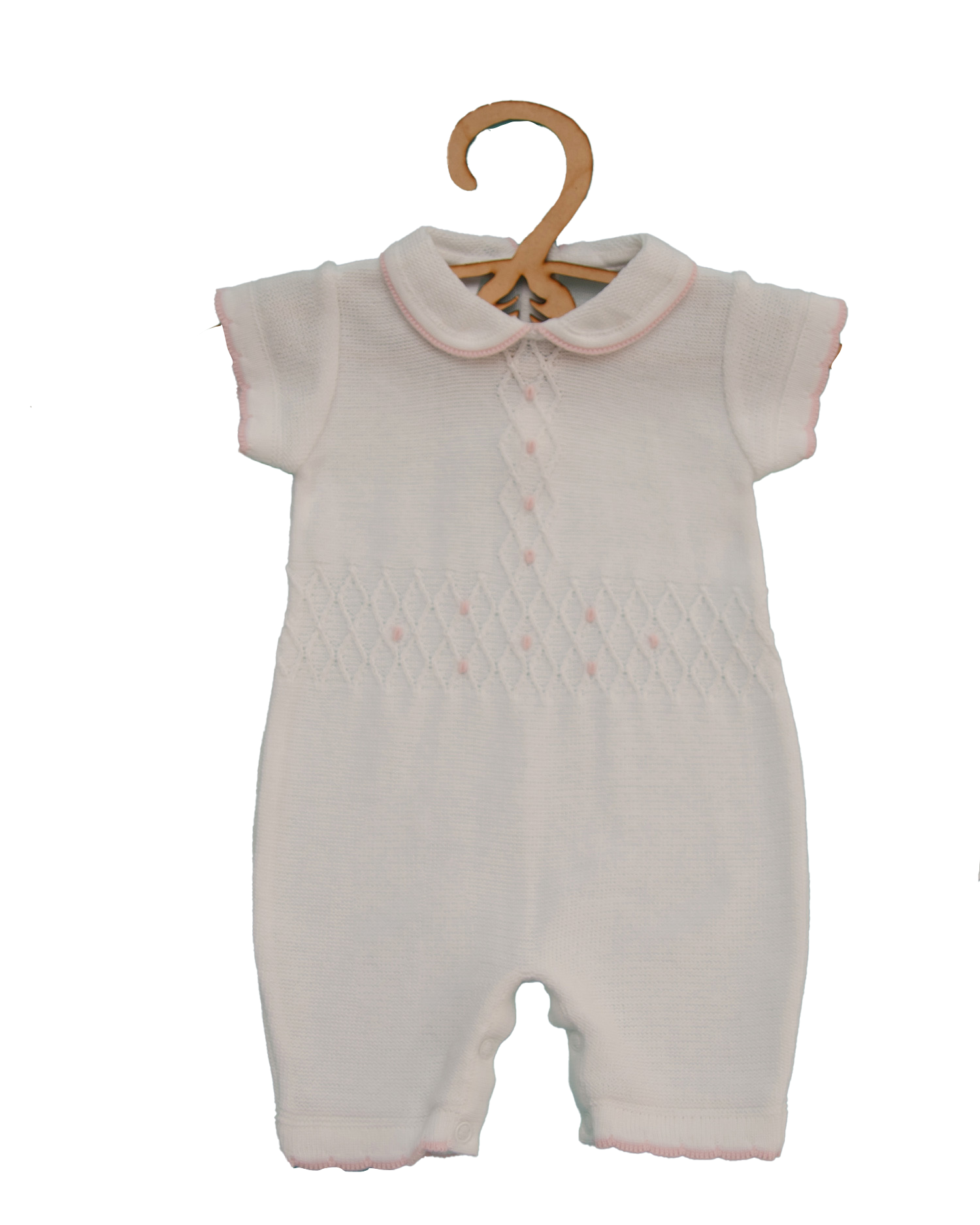 Baby Girl Knitted Overall