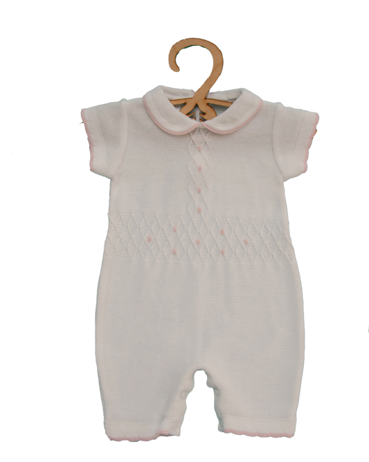 Baby Girl Knitted Overall