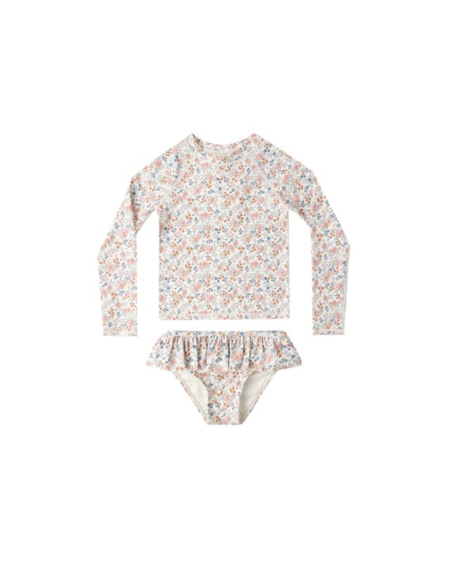 RASHGUARD GIRLS SET || FLOWER FIELDS