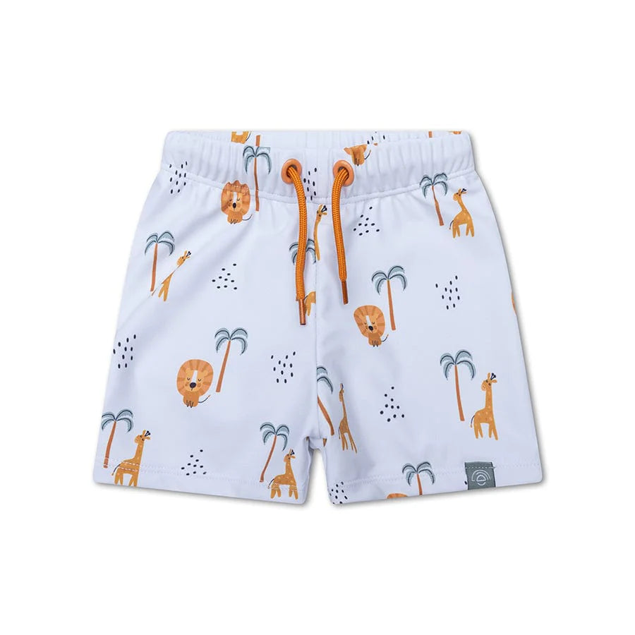 Jungle | Multicolored UV Swim Boxer for Boys
