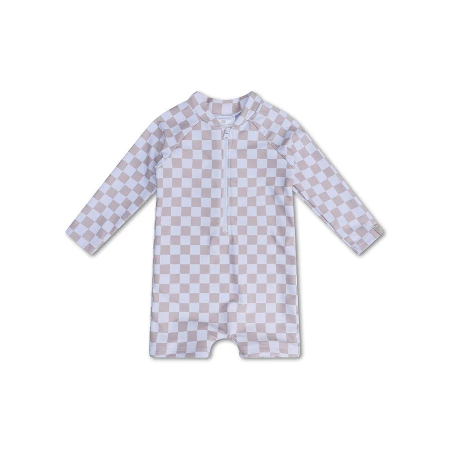 UV Swim Shorts Boys Sand Check