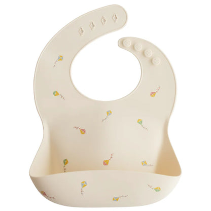 Silicone Baby Bib- Kites