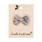 DOUBLE BOW HAIR CLIP -LIBERTY POPPY FOREST
