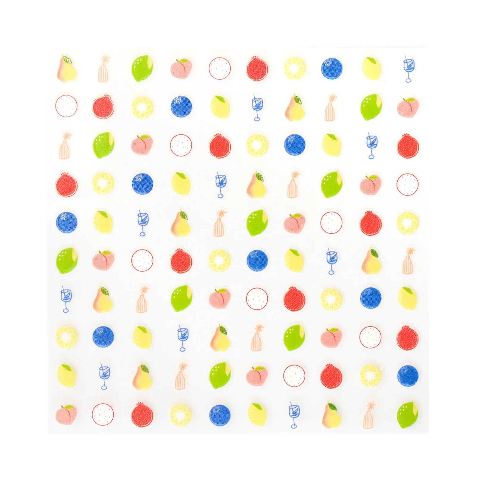 Le Dinner Fruit Nail Stickers