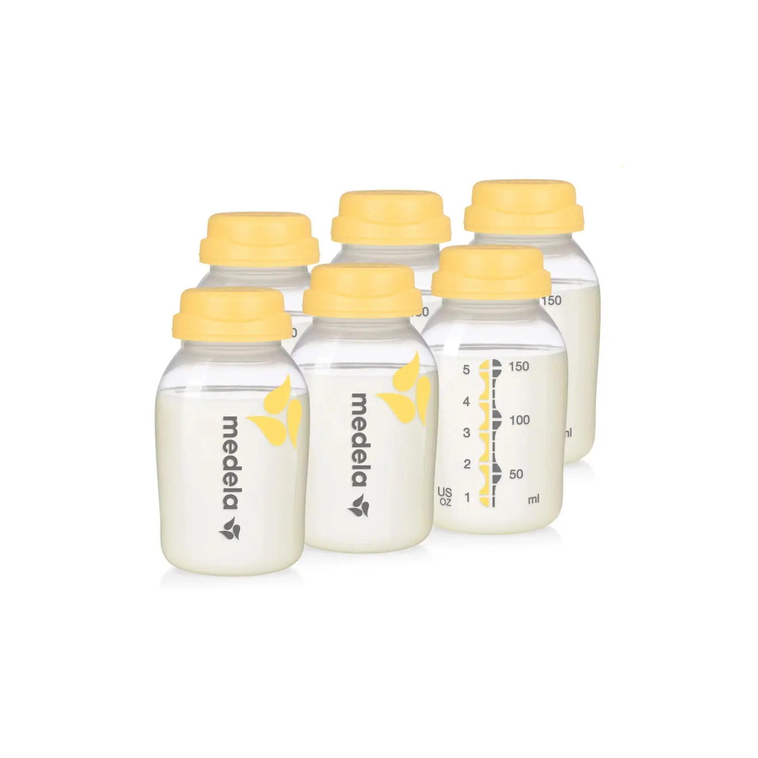 Medela 6-Piece Breastmilk Collection & Storage Bottle Set