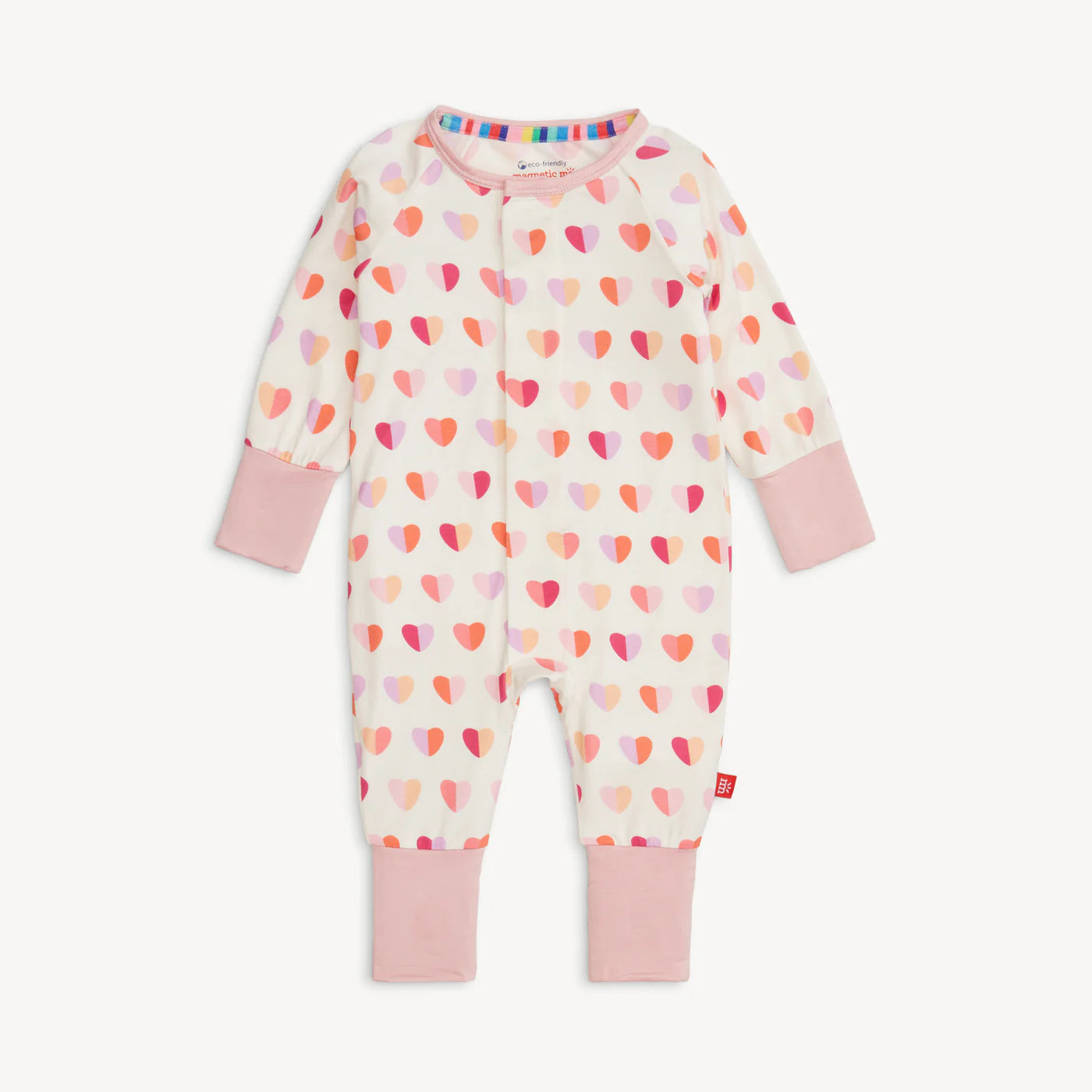 Pink XOXO Modal Magnetic Convertible Coverall