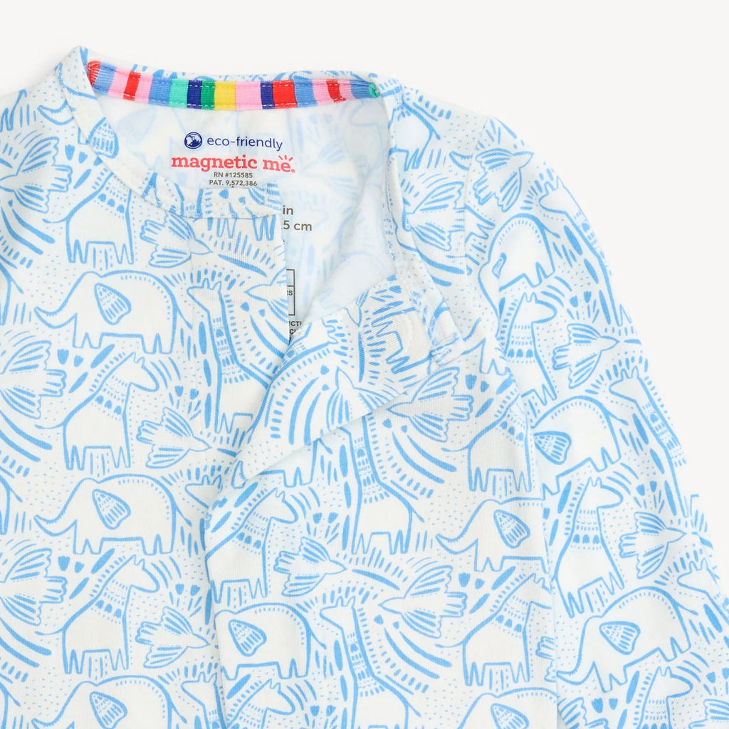 Herds of a Feather Blue Modal Magnetic Footie