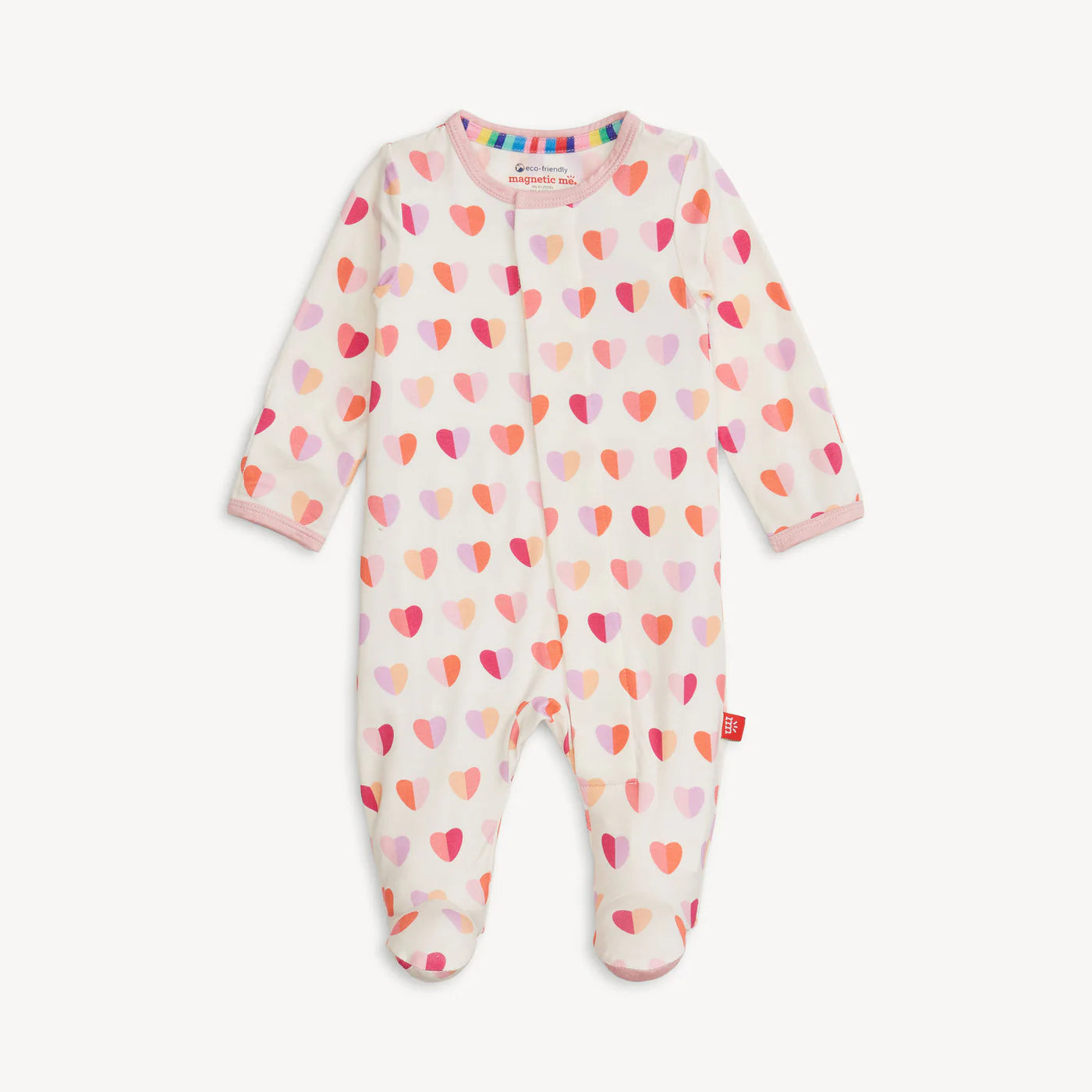 Pink XOXO Modal Magnetic Footie