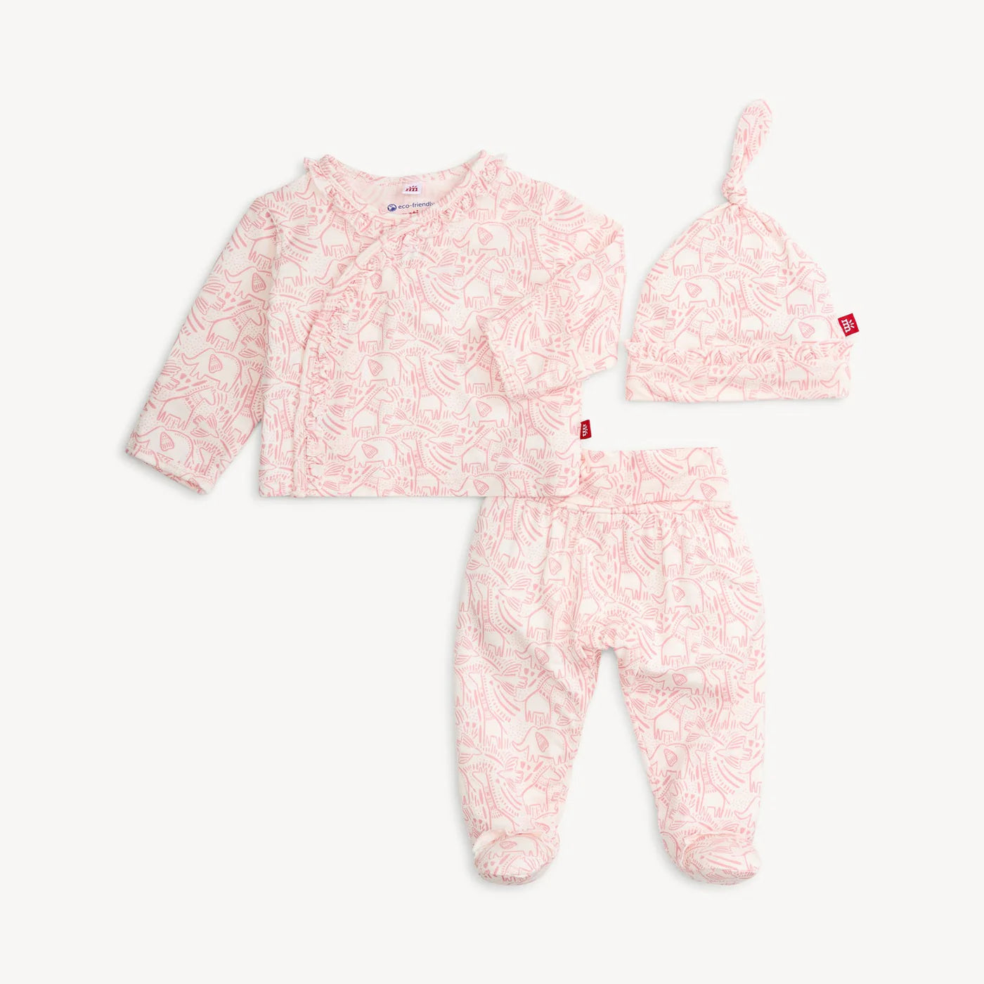 Herds of A Feather Pink Modal Magnetic Take Me Home Set with Ruffle