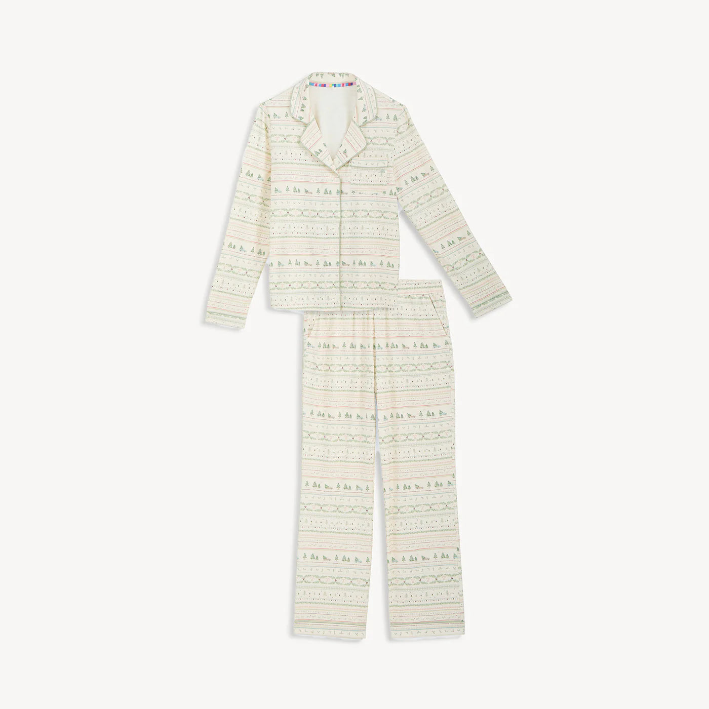 Time of Wonder RightFit™ Women's Magnetic Classic with a Twist PJ Set