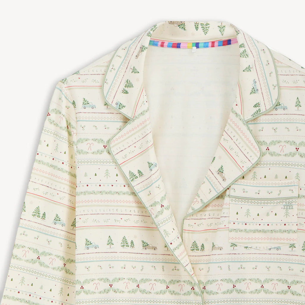 Time of Wonder RightFit™ Women's Magnetic Classic with a Twist PJ Set