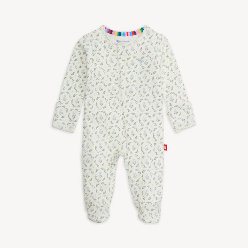 Eloise Organic Cotton Magnetic Footie
