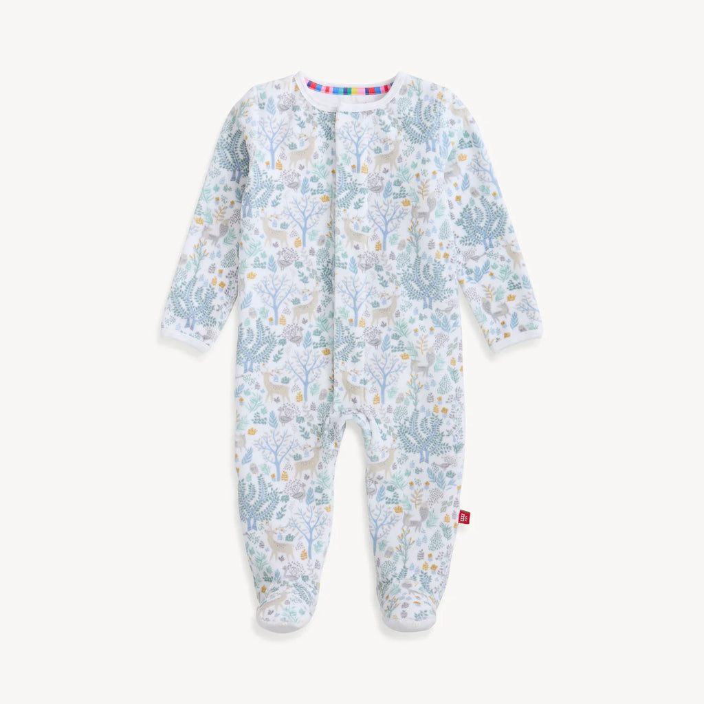 Imagine Forest Velour Magnetic Footie