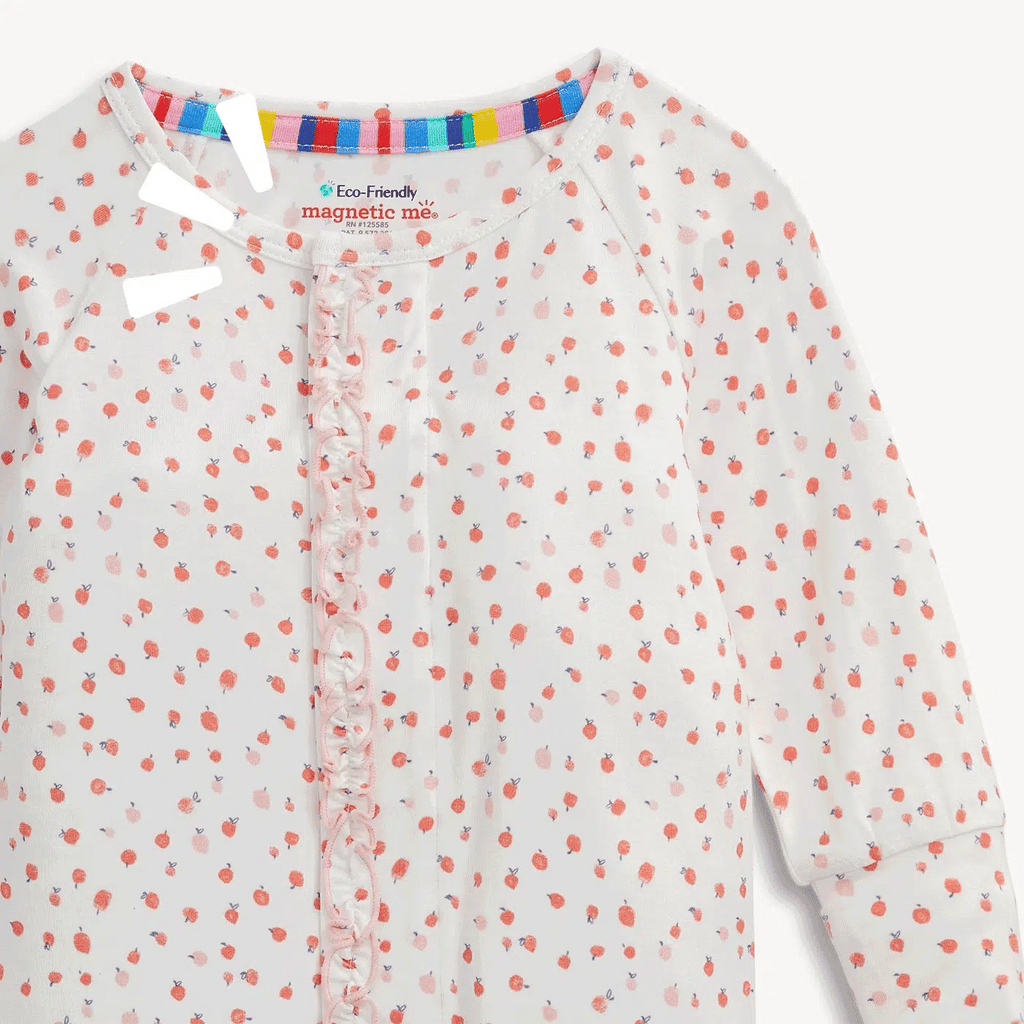 Apple Blossom Modal Magnetic Convertible Coverall