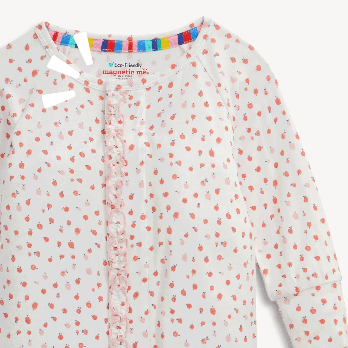 Apple Blossom Modal Magnetic Convertible Coverall