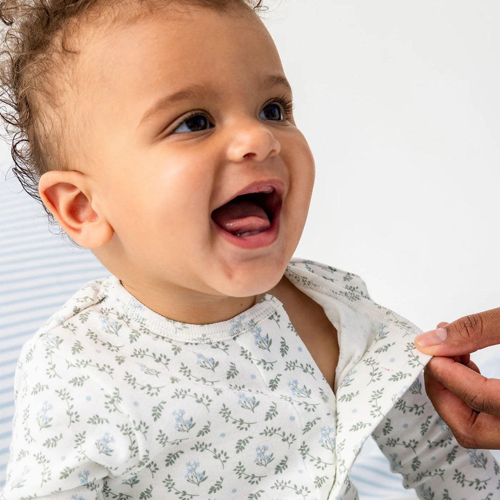 Eloise Organic Cotton Magnetic Footie