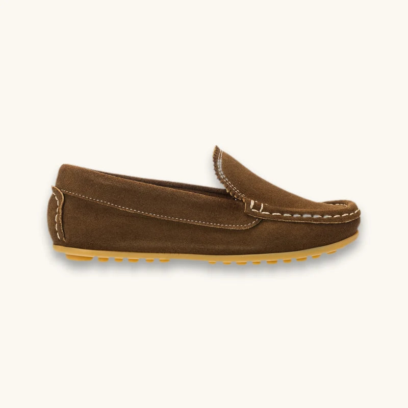 Antton Driver Moc Suede Chesnut