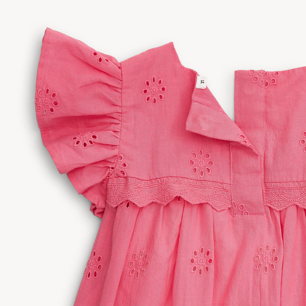 BUBBLE GUM COTTON DRESS