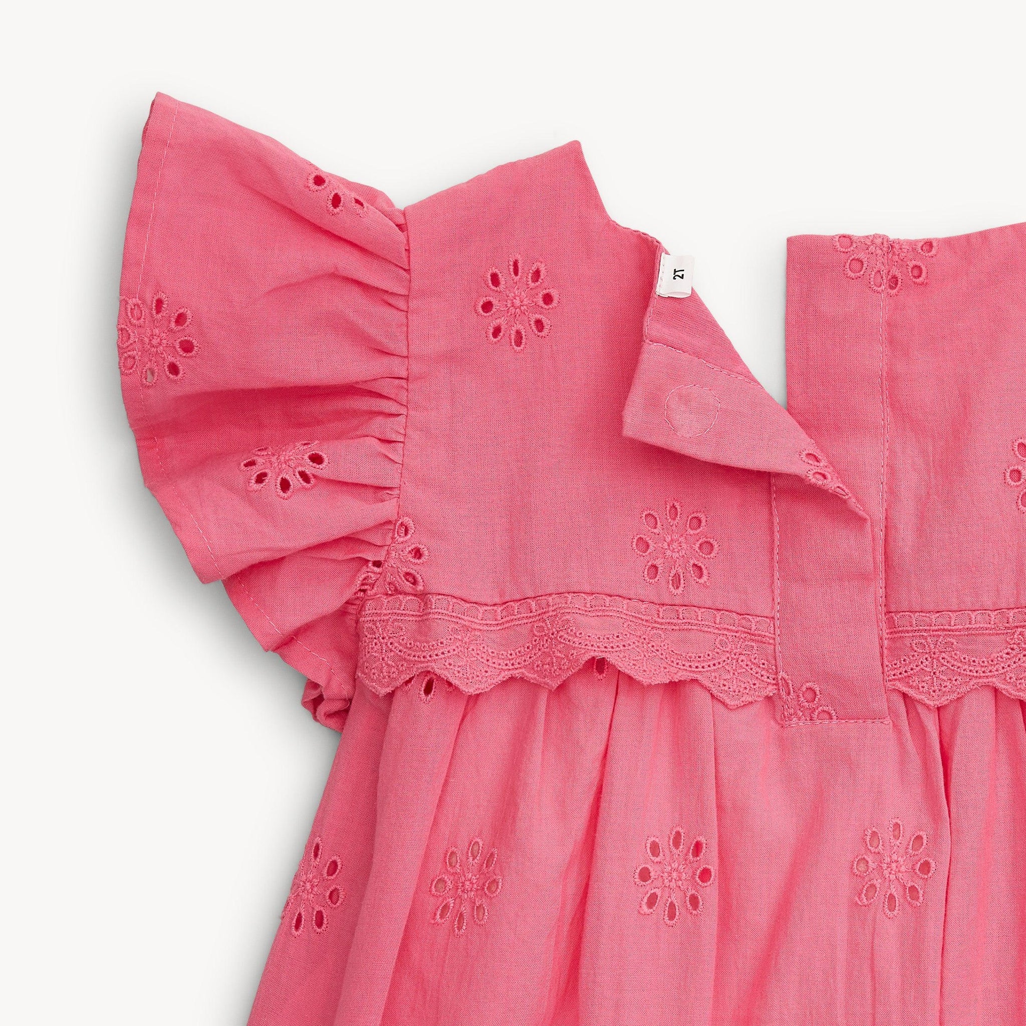 BUBBLE GUM COTTON DRESS