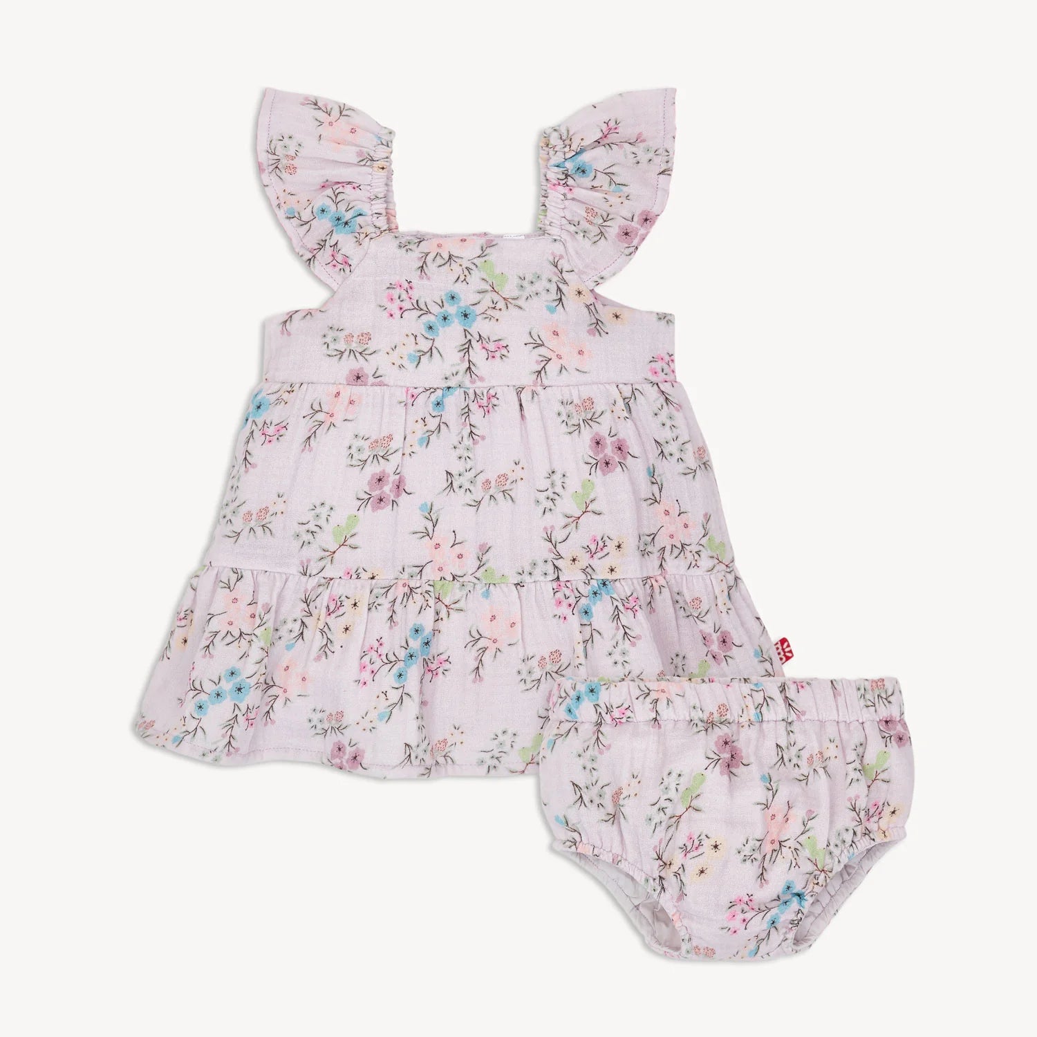 EMILY COTTON DRESS+DIAPER COVER