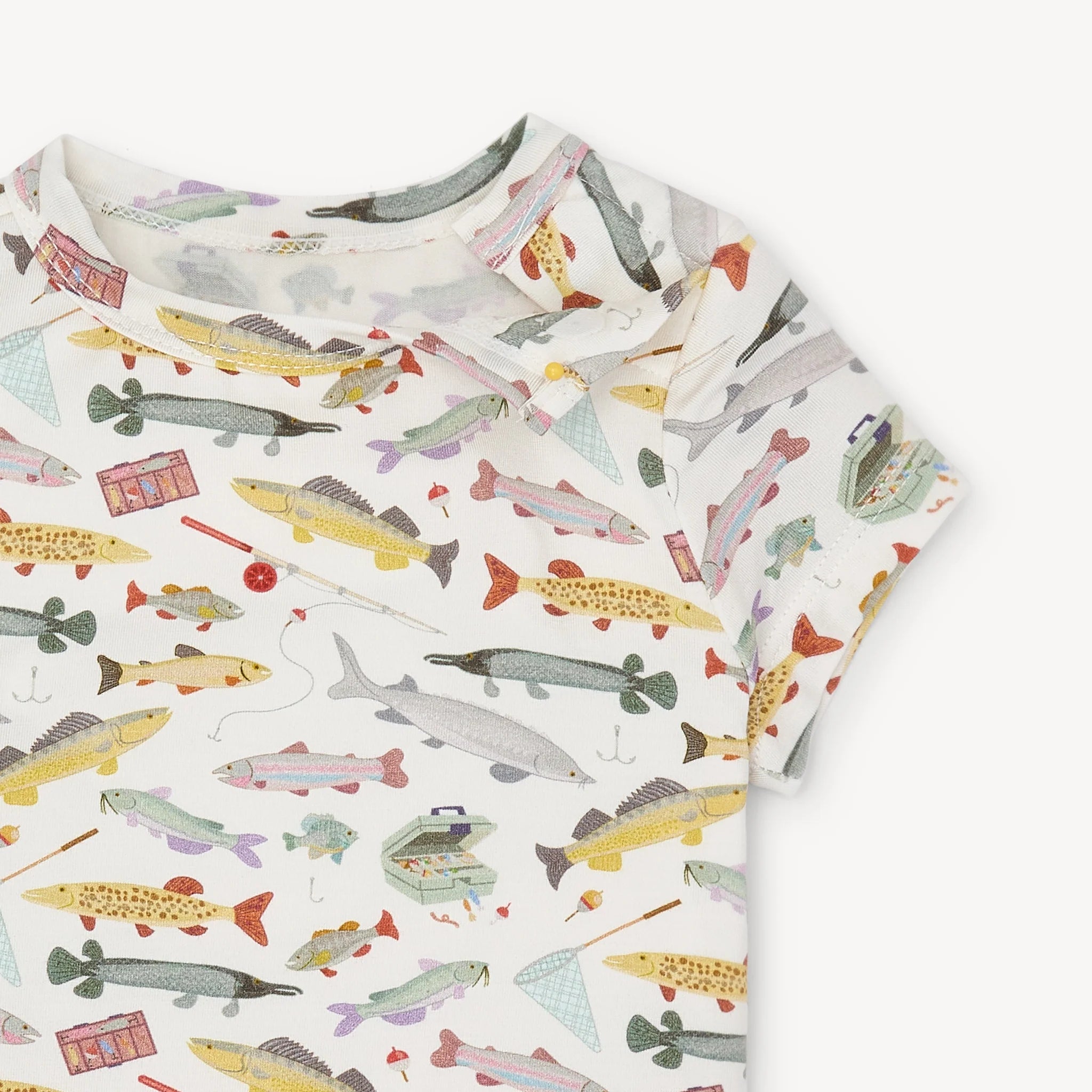 Reel good time no drama pajama short sleeve modal