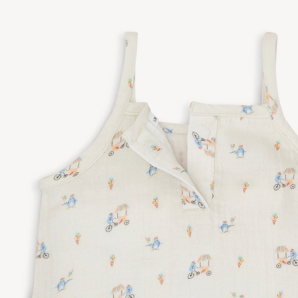 PENGUIN PINTS COTTON TANK - BLOOMER