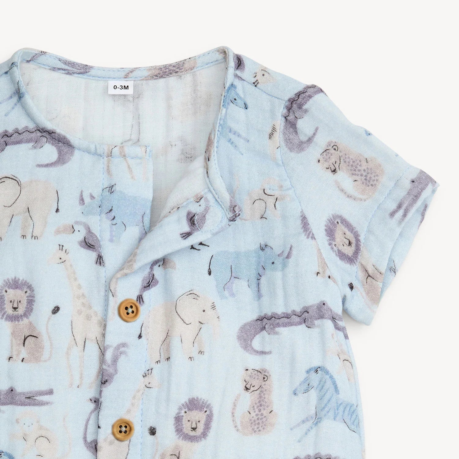 JUNGLE JAZZ COTTON ROMPER