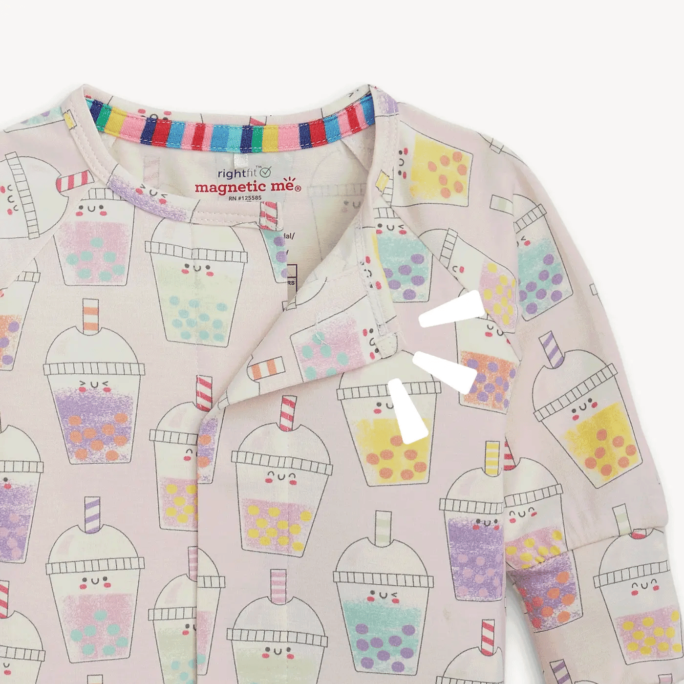 BOBA BEAU-TEA RIGHT FIT MAGNETIC FOOTIE