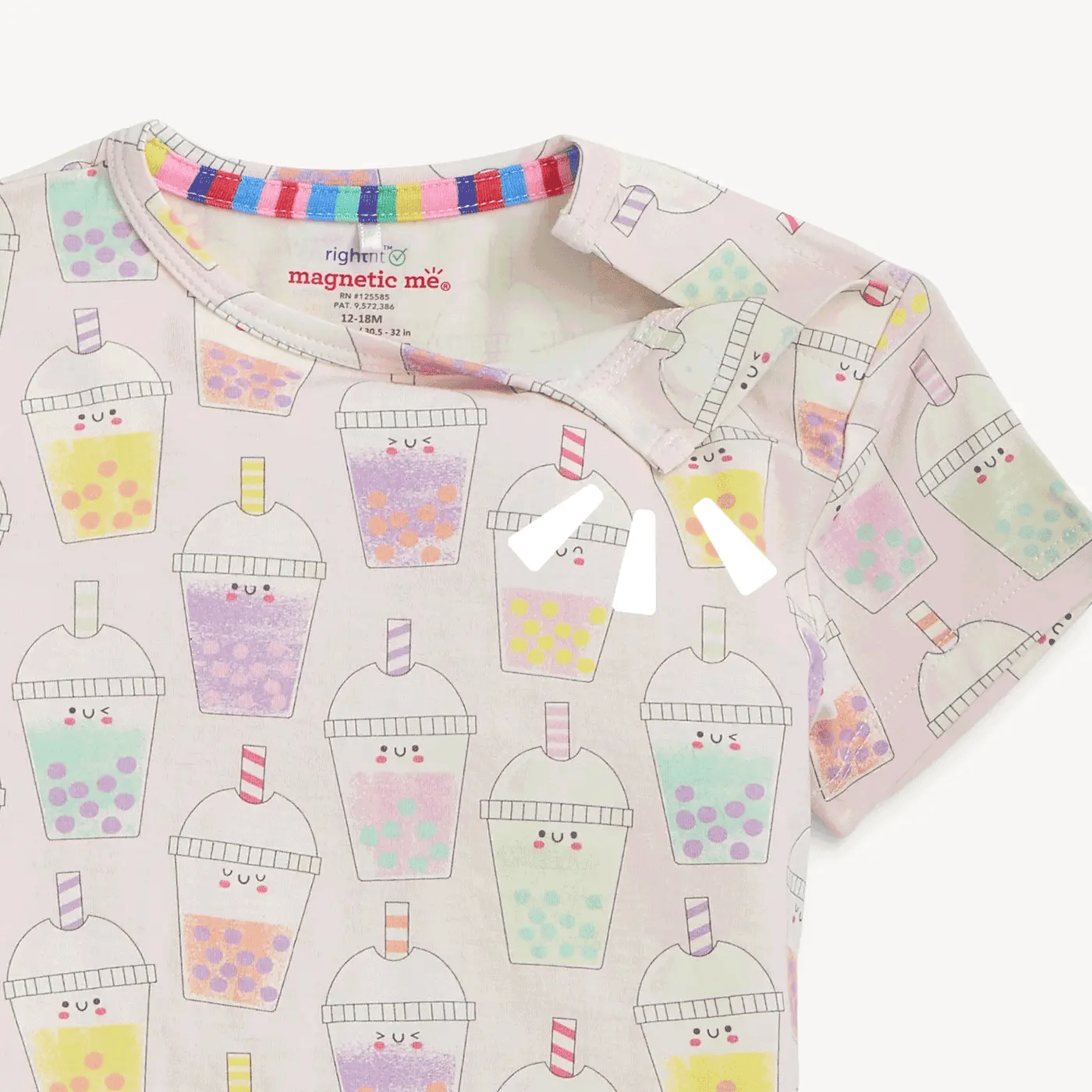 BOBA BEAU-TEA RIGHT FIT MAG S/S LNG PNT PJ