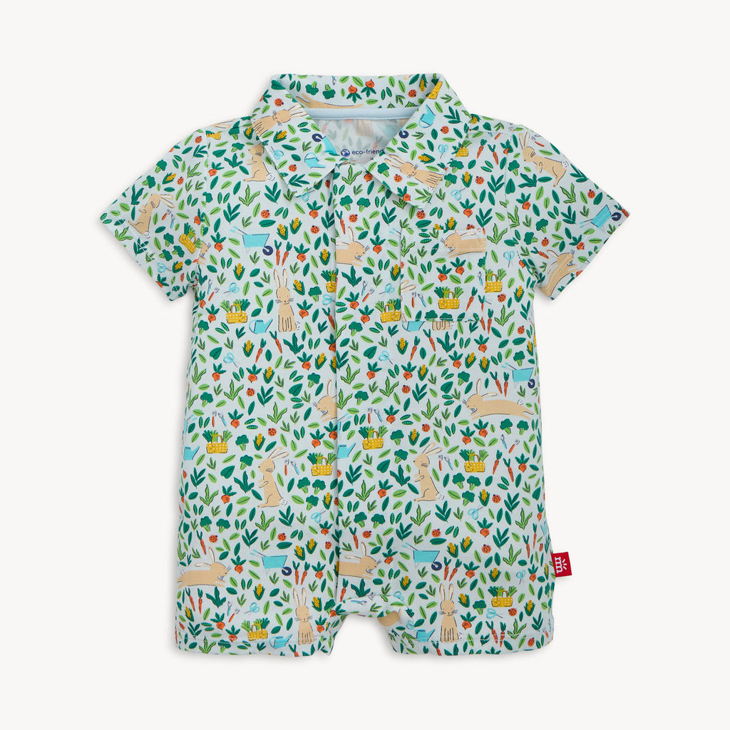 BUNNY GARDEN MODAL MAG POLO POCKET SHORT ROMP