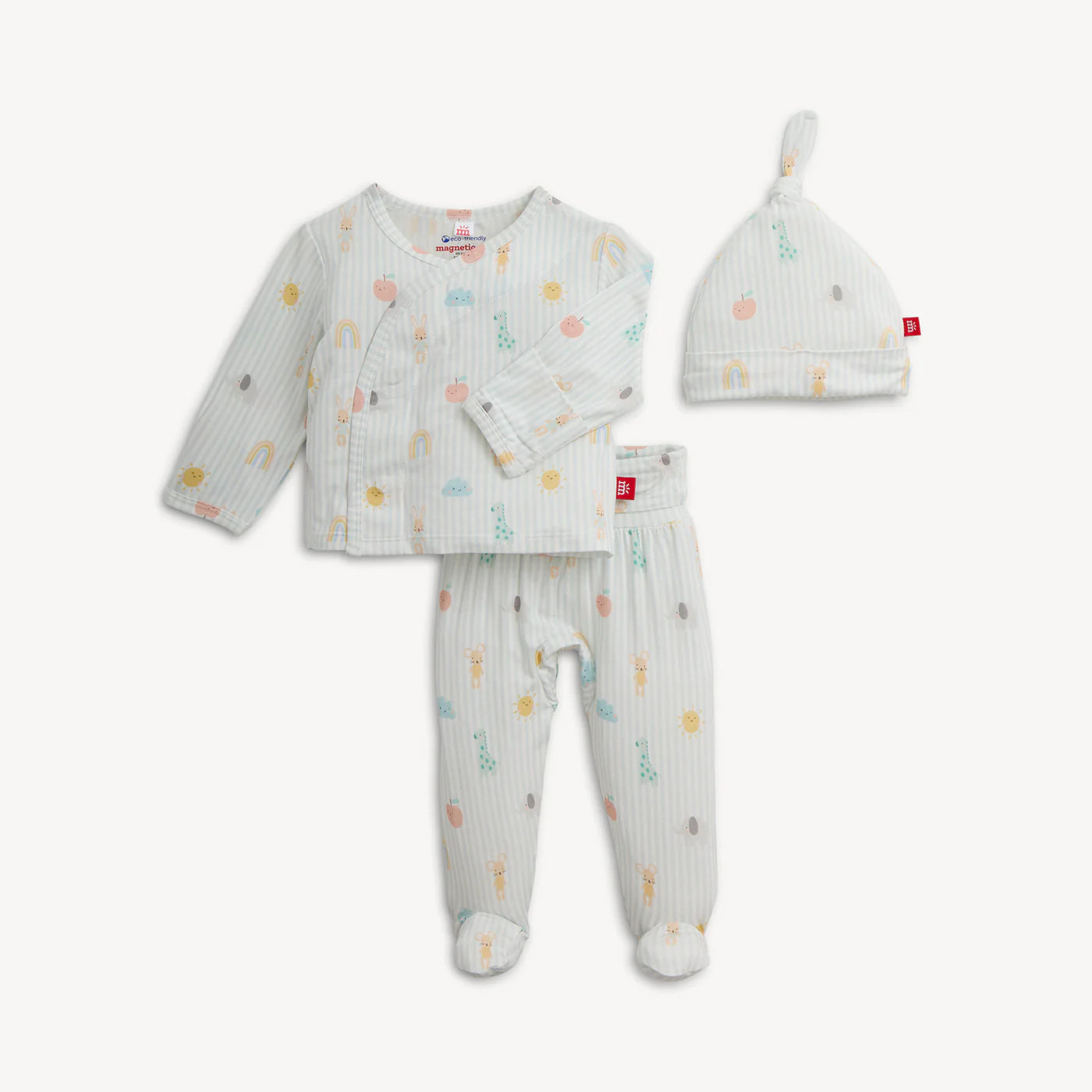 LULLABY SKY BL MODAL MAGNETIC KIMONO SET