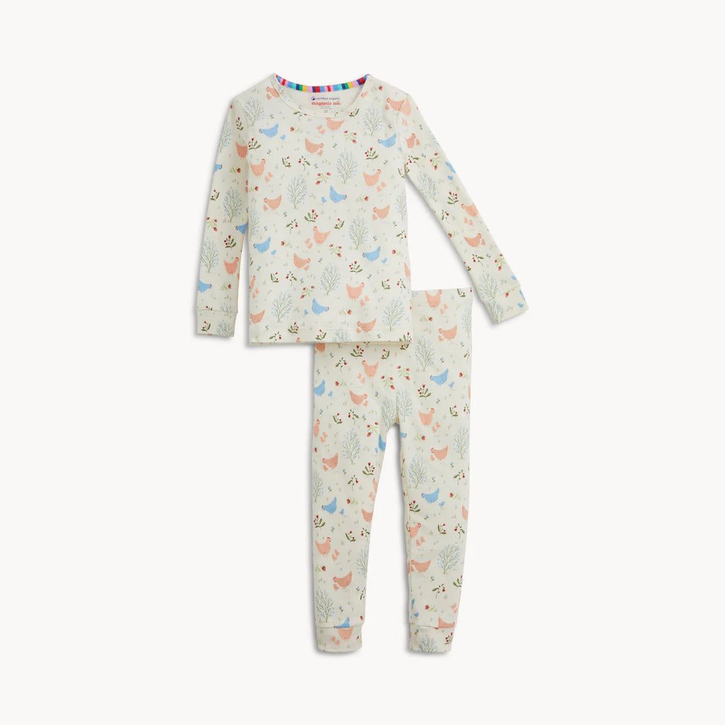 CHICKEN TENDER ORG COT MAG L/S LNG PANT PJ ST
